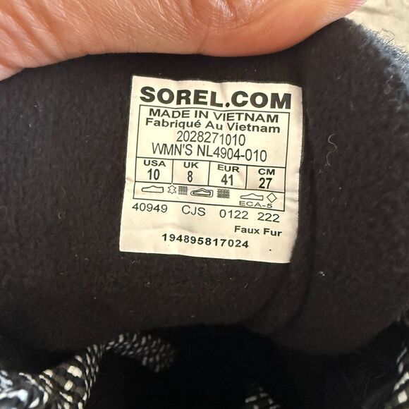 NWOT Sorel Women's Kinetic Breakthru Conquest Waterproof Bootie Sz 10 - Picture 8 of 10